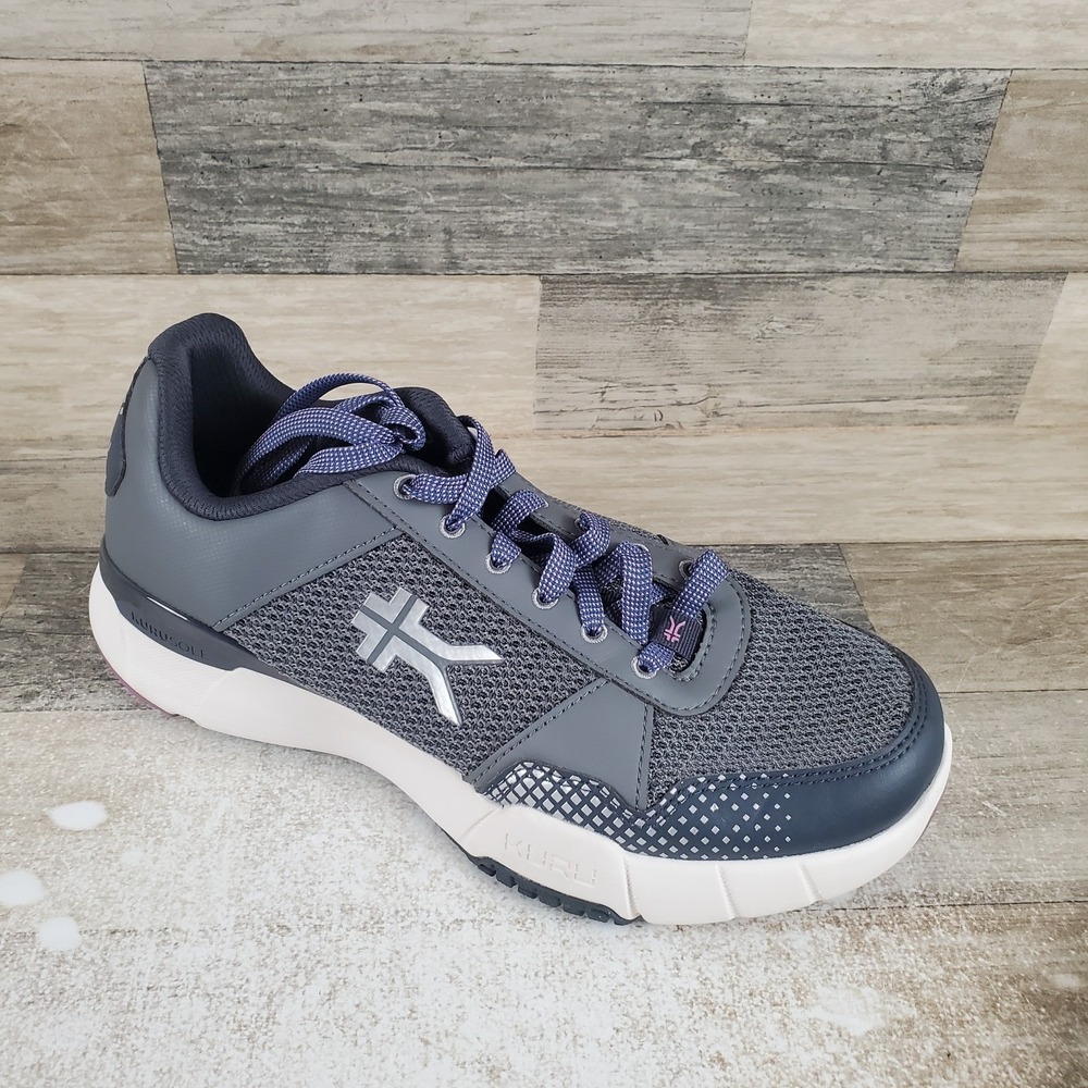 KURU Quantum 2.0 Gray and Purple Women's Sneakers